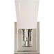 Thomas O'Brien Bryant2 1 Light 4 inch Polished Nickel Single Bath Sconce Wall Light