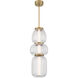 Cordel LED 9.5 inch Legacy Brass Mini Pendant Ceiling Light