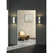 Ako LED 5.12 inch Matte White ADA Interior Wall Light