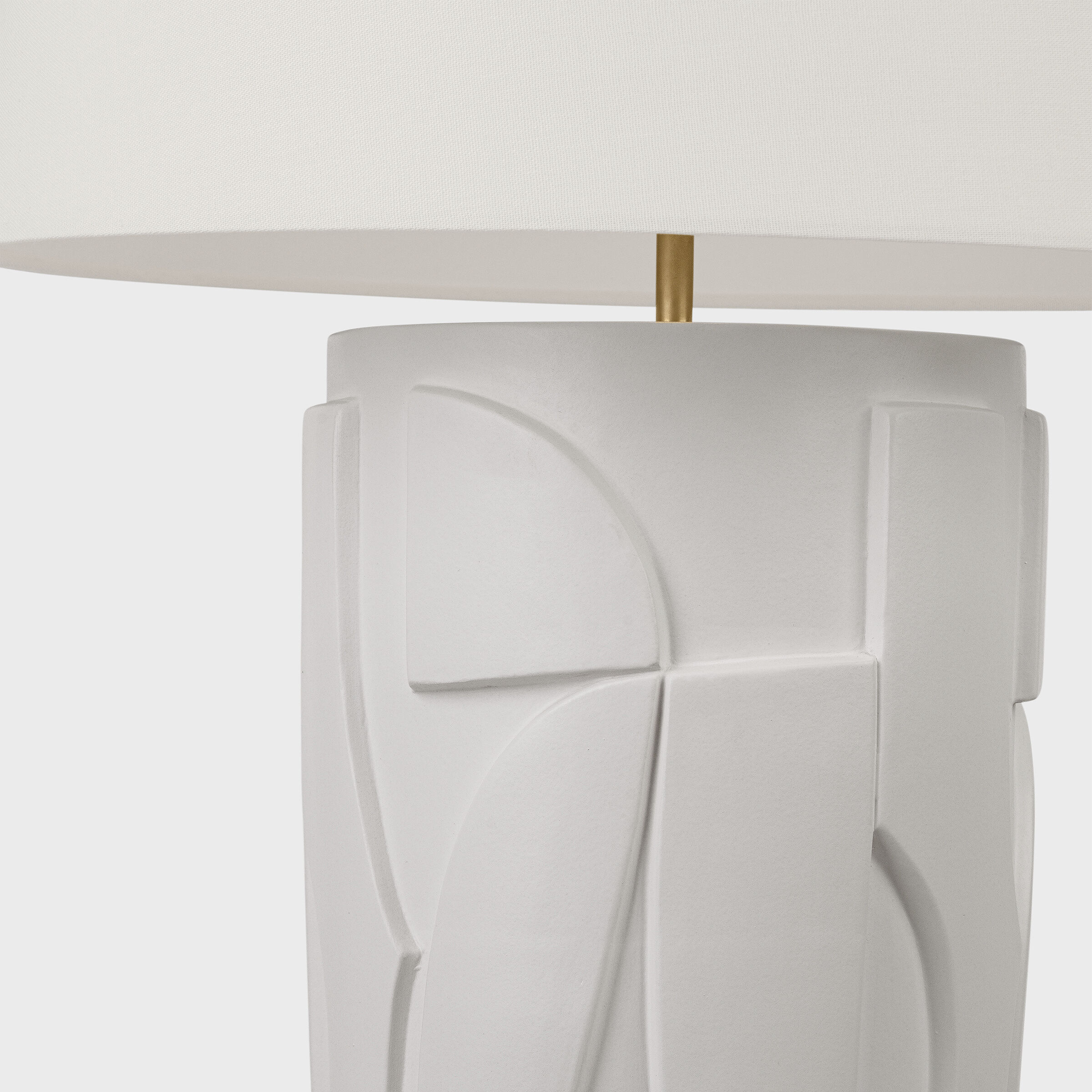 AERIN Klint 28.5 inch 15.00 watt Matte White Table Lamp Portable Light