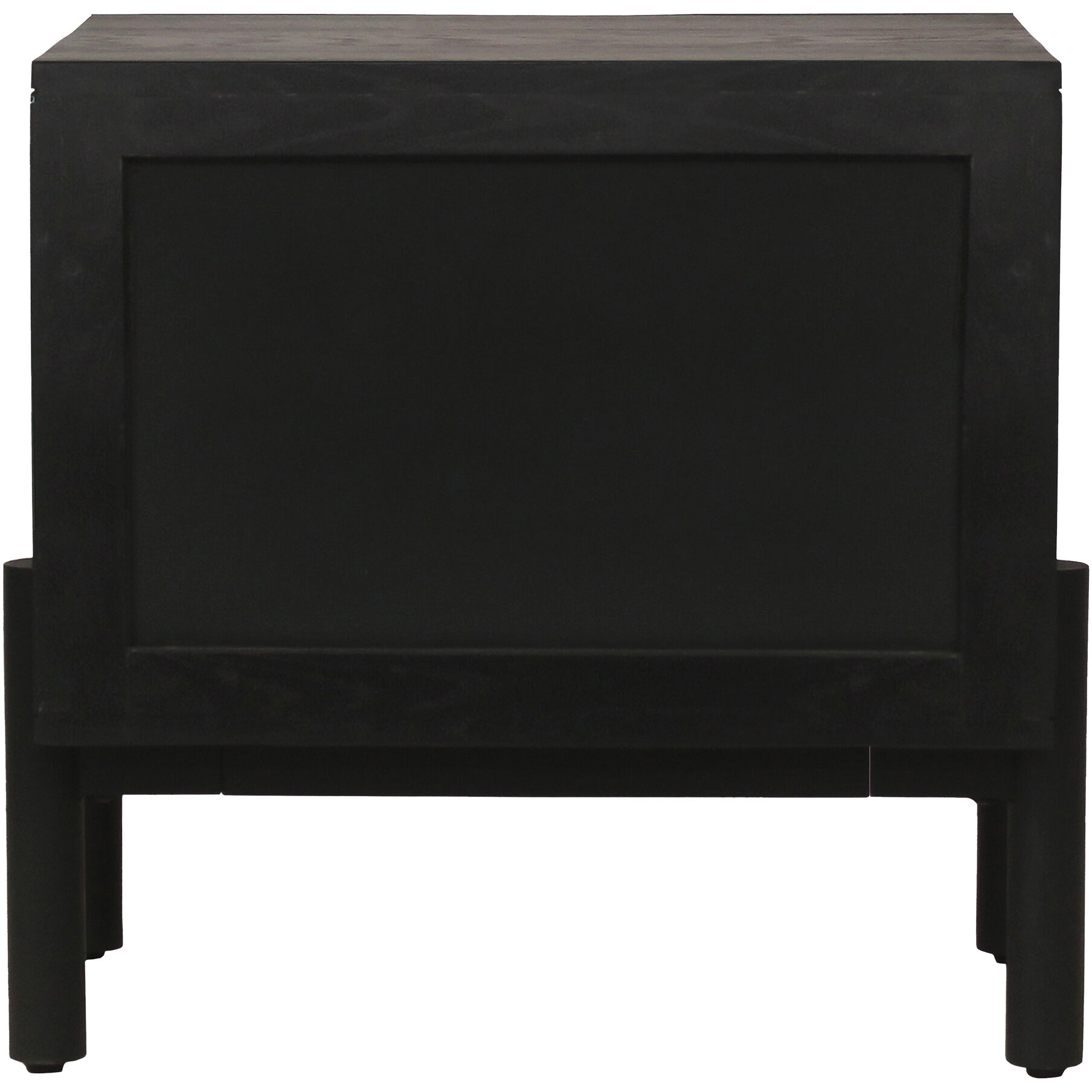 Misaki 24 X 24 inch Black Nightstand