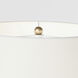 Marie Flanigan Avedon 28.75 inch 15 watt Plaster White Rattan Table Lamp Portable Light, Medium