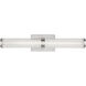 Syden LED 4.75 inch Brushed Nickel Bath Vanity Wall Light