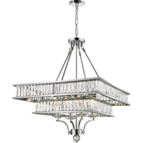 Shalia 8 Light 23 inch Chrome Chandelier Ceiling Light