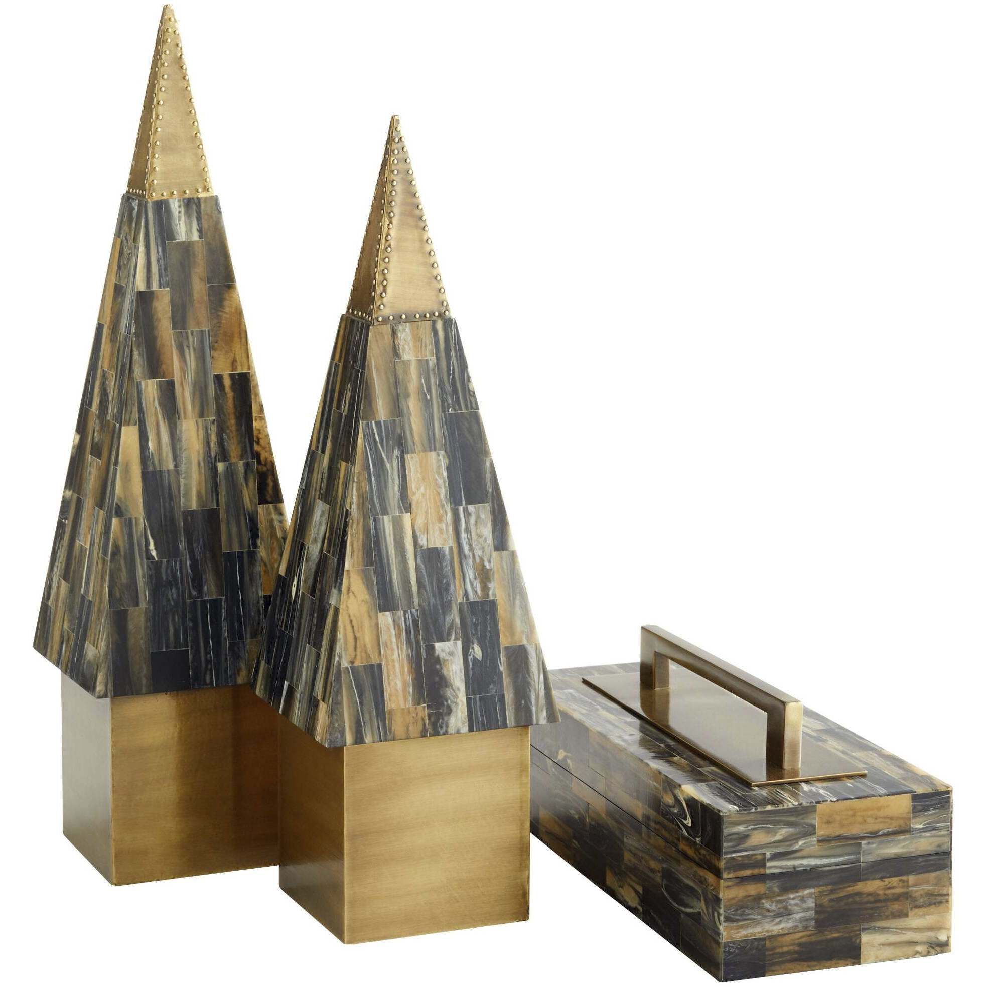 Cairo 20 X 6 inch Spire Sculpture, Small