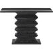 Sayan 48 inch Cerused Black Console Table