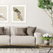 Dive / Plunge Green and Beige and Brown and Neutral Framed Art