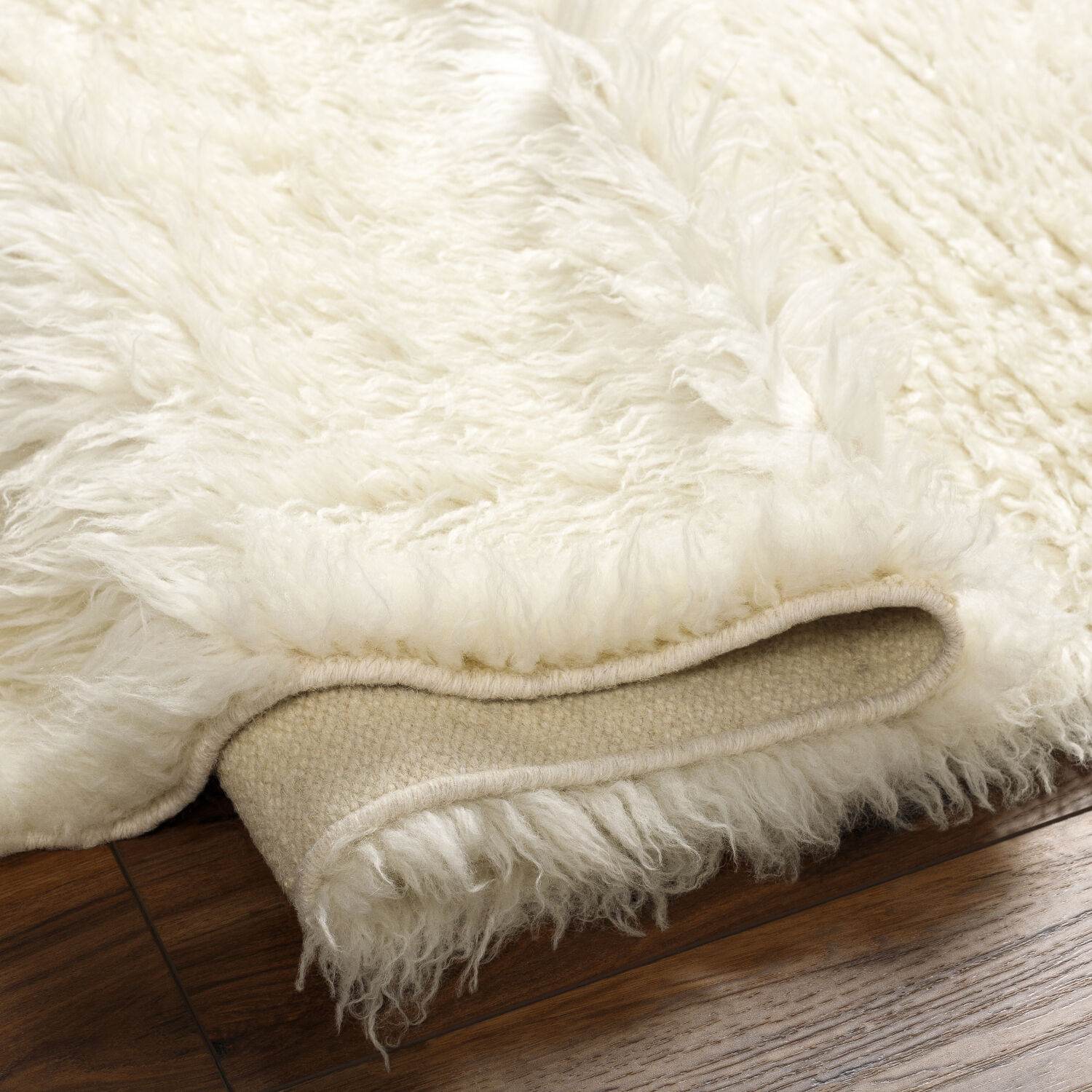 Alpaca 120 X 96 inch Cream Rug, Rectangle
