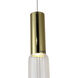 Canada LED 2 inch Gold LED Pendant Ceiling Light