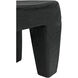 Sumo 12 inch Burnt Black Stool