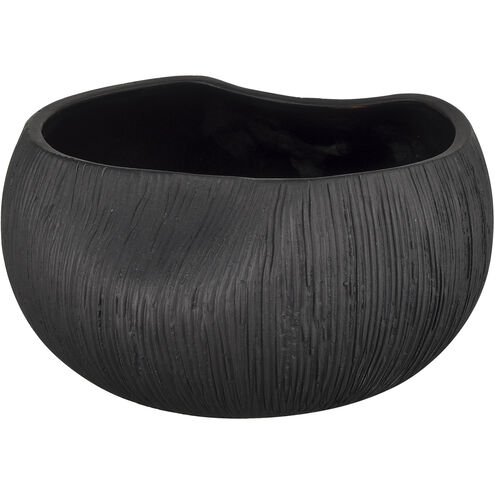 Scribing 5 X 2.5 inch Candle Bowl in Black, Votive