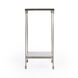 Imogen Marble Side Table in White