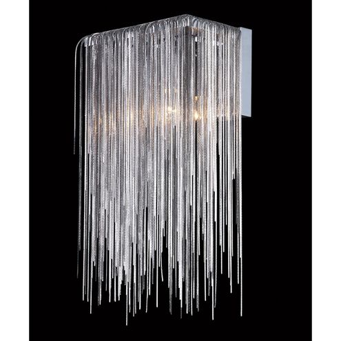 Fountain Ave 1 Light 8 inch Chrome Wall Sconce Wall Light