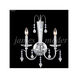 Medallion 2 Light 15 inch Silver Crystal Chandelier Ceiling Light
