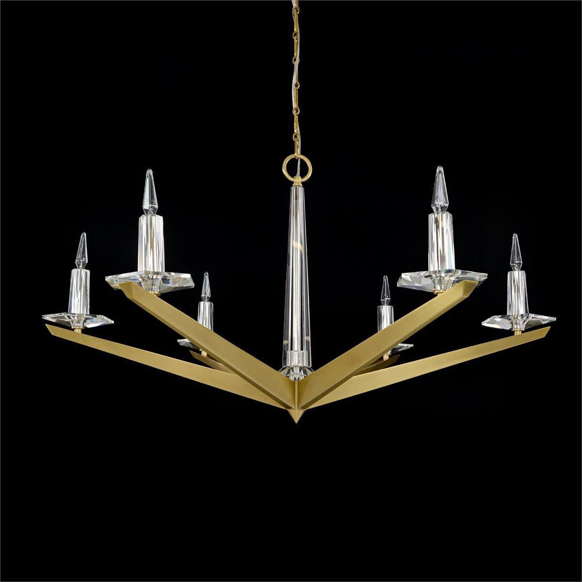 Antares 6 Light Chandelier Ceiling Light, Large
