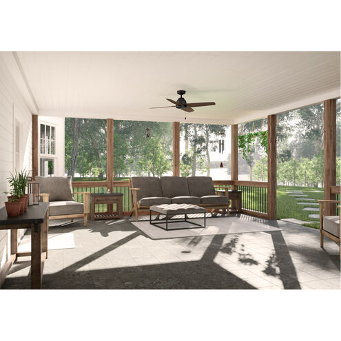 Sunnyvale 52 inch Premier Bronze with P.A. Cocoa Blades Outdoor Ceiling Fan