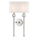 Rockland 2 Light 13 inch Polished Nickel Wall Sconce Wall Light