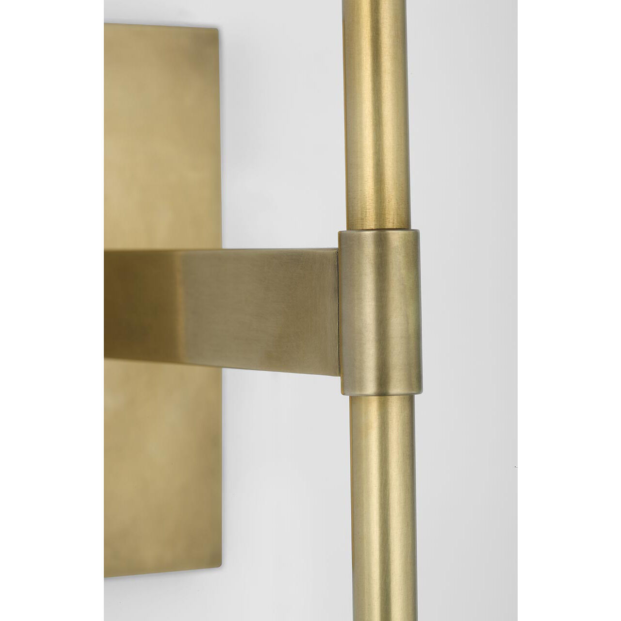 Waterford Blaze Tail Sconce Wall Light in Natural Brass