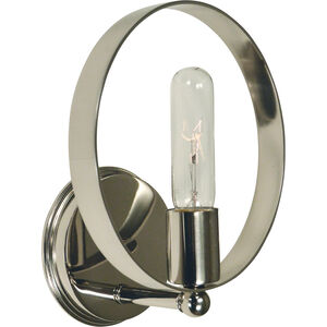 Copernicus 1 Light 8 inch Polished Nickel Sconce Wall Light