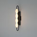 Geode 4 Light 27 inch Matte Black Outdoor Wall Light