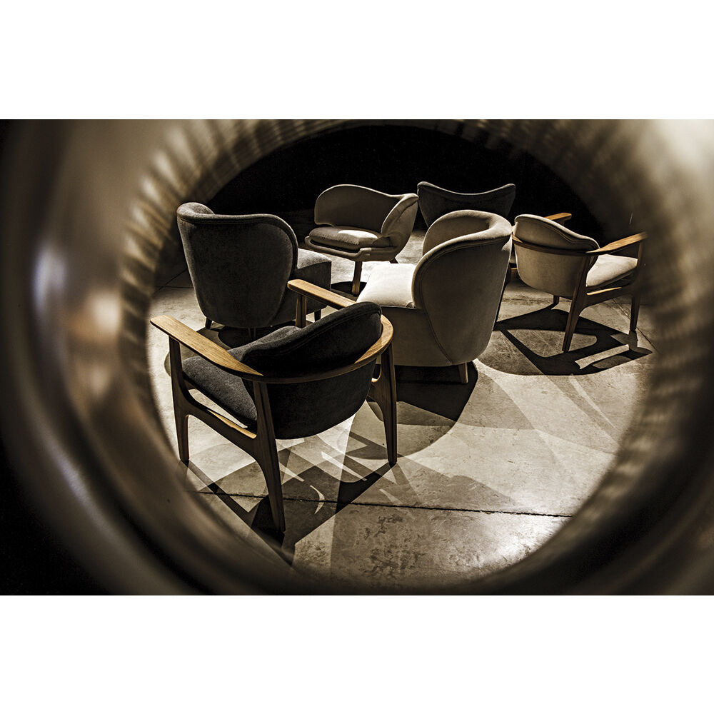 Laffont Grey Occasional Chair