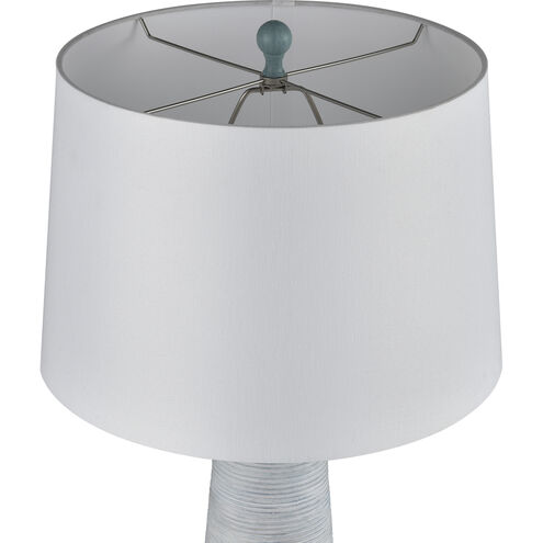 Kent 31 inch 150.00 watt Light Blue Table Lamp Portable Light, Set of 2