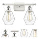 Ballston Cindyrella LED 16 inch White and Polished Chrome Bath Vanity Light Wall Light in Clear Glass