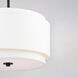 Burnaby LED 20.5 inch Black Pendant Ceiling Light
