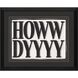Juvenile Collection Shadow Box In Black Framed Art