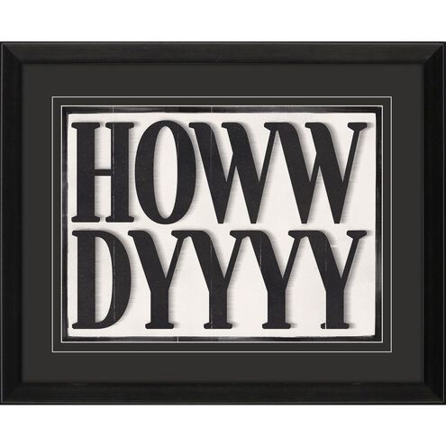 Juvenile Collection Shadow Box In Black Framed Art