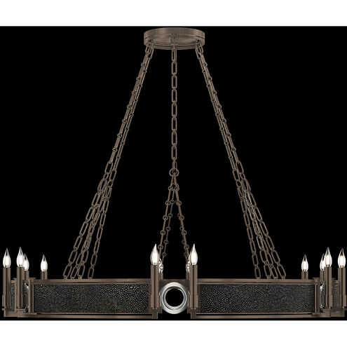 Mirage 12 Light 49.75 inch Bronze Chandelier Ceiling Light