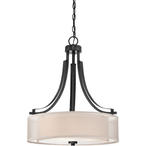 Parsons Studio 3 Light 21 inch Sand Coal Pendant Ceiling Light