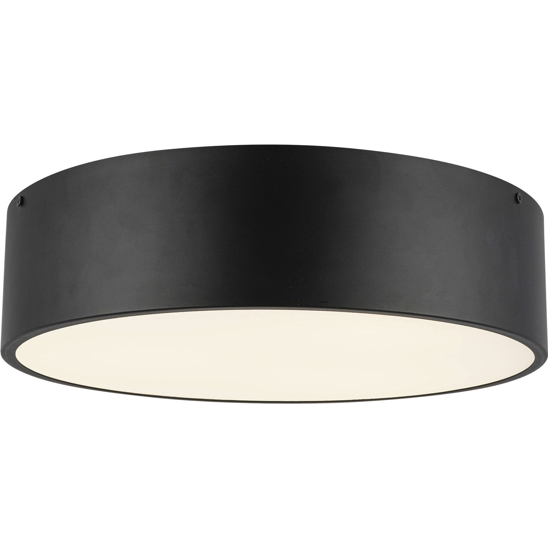 Alora Mood Brisbane 3 Light 16 inch Matte Black Flush Mount Ceiling Light