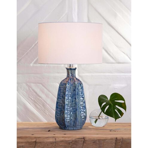 Antigua 26.75 inch 100.00 watt Blue Table Lamp Portable Light