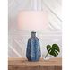 Antigua 26.75 inch 100.00 watt Blue Table Lamp Portable Light