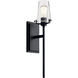 Alton 1 Light 5 inch Black Wall Sconce Wall Light