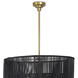 Nimes 11 Light 28.5 inch Black Chandelier Ceiling Light