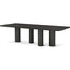 Maxwell 108 X 42 inch Obsidian Dining Table, Wooden
