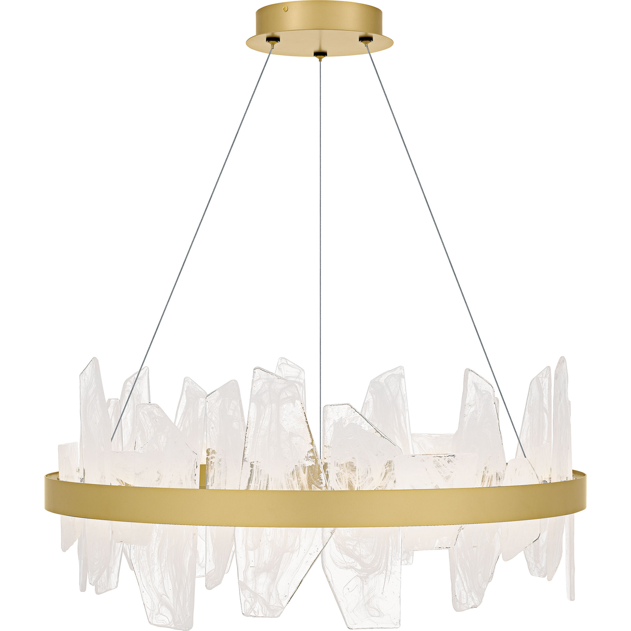 Aurelia LED 30 inch Soft Gold Chandelier Ceiling Light