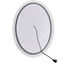 Agostino 29.53 X 21.65 inch Matte White Mirror, Oval