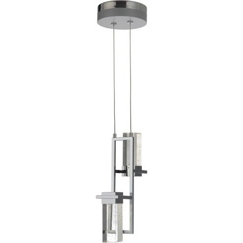 Hue LED 7.6 inch Chrome Mini Pendant Ceiling Light
