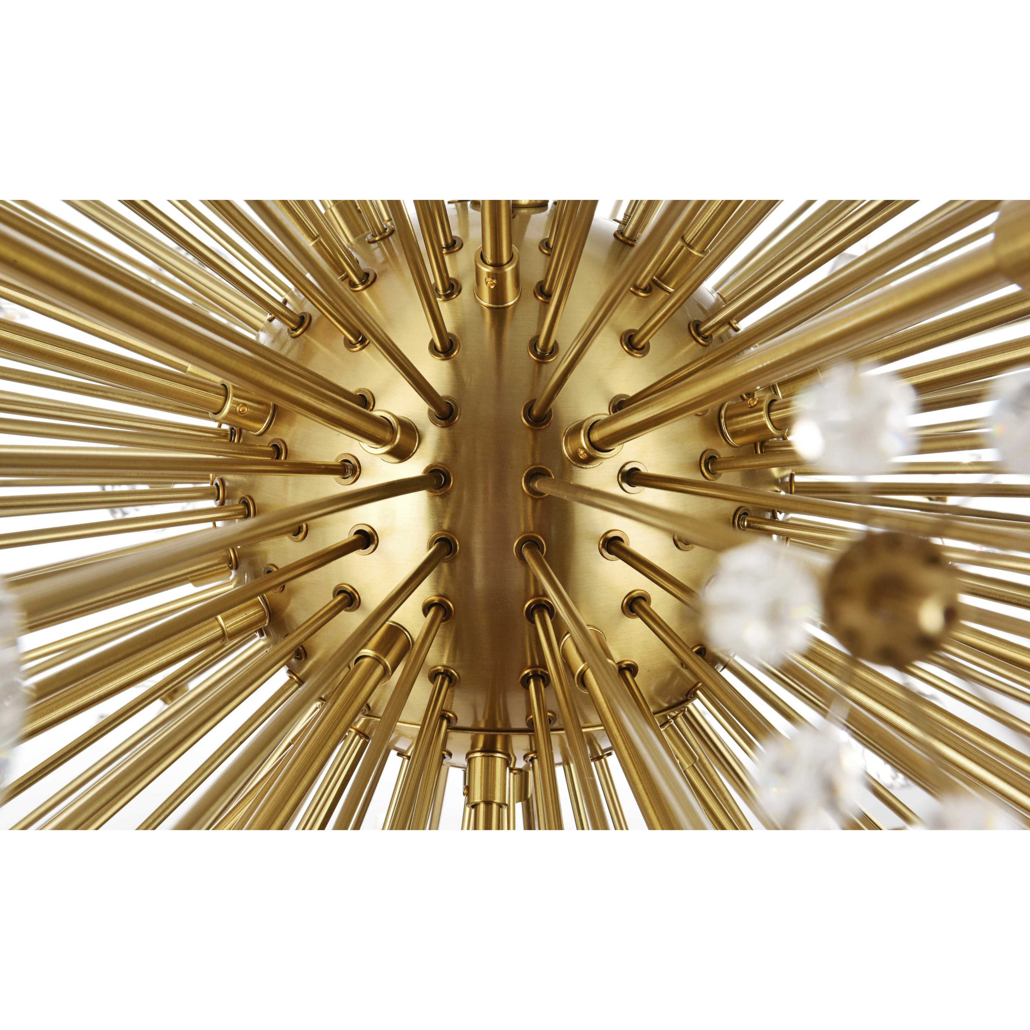 Vera 32 Light 44 inch Gold Pendant Ceiling Light