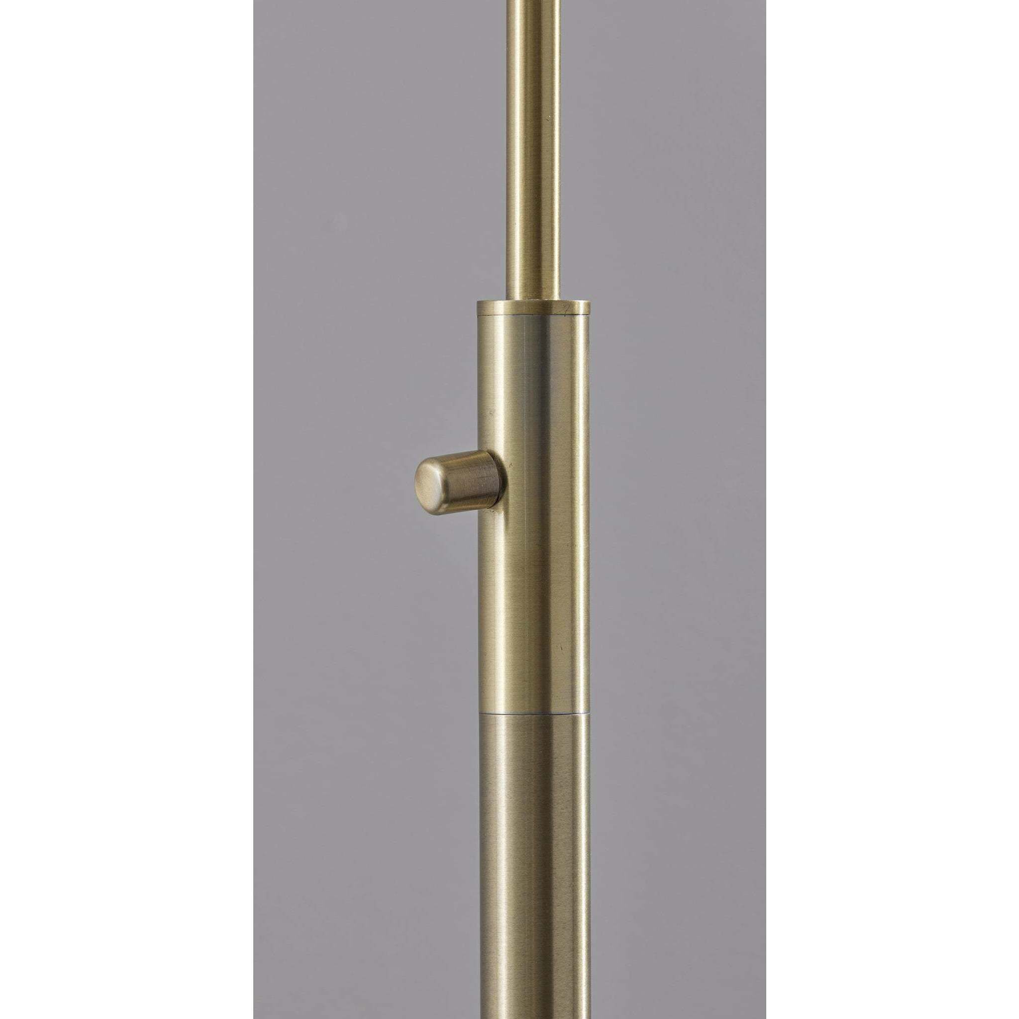 Starling 70 inch 27.00 watt Antique Brass Floor Lamp Portable Light