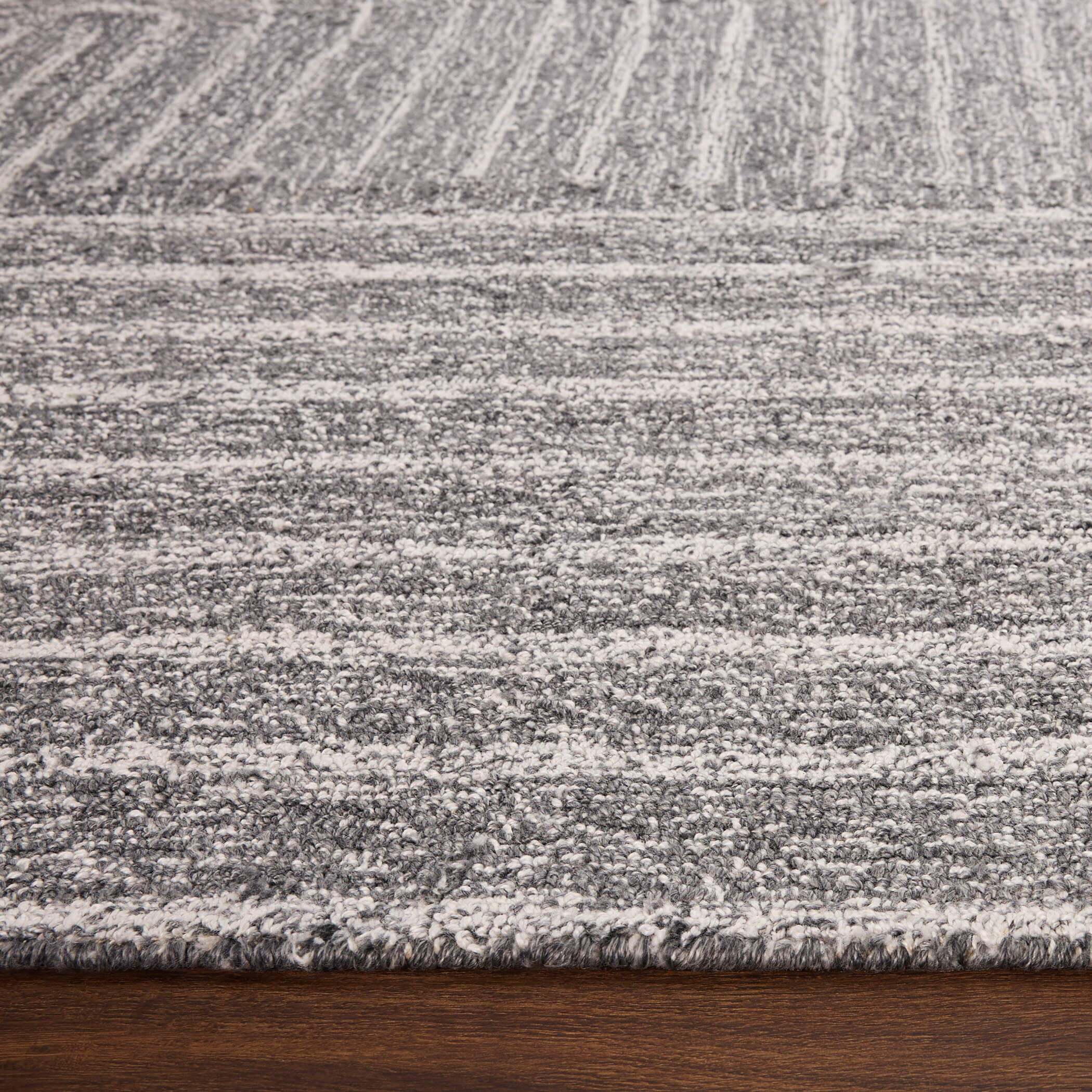 Kali 130 X 94 inch Grey/White Rug in 8 x 11
