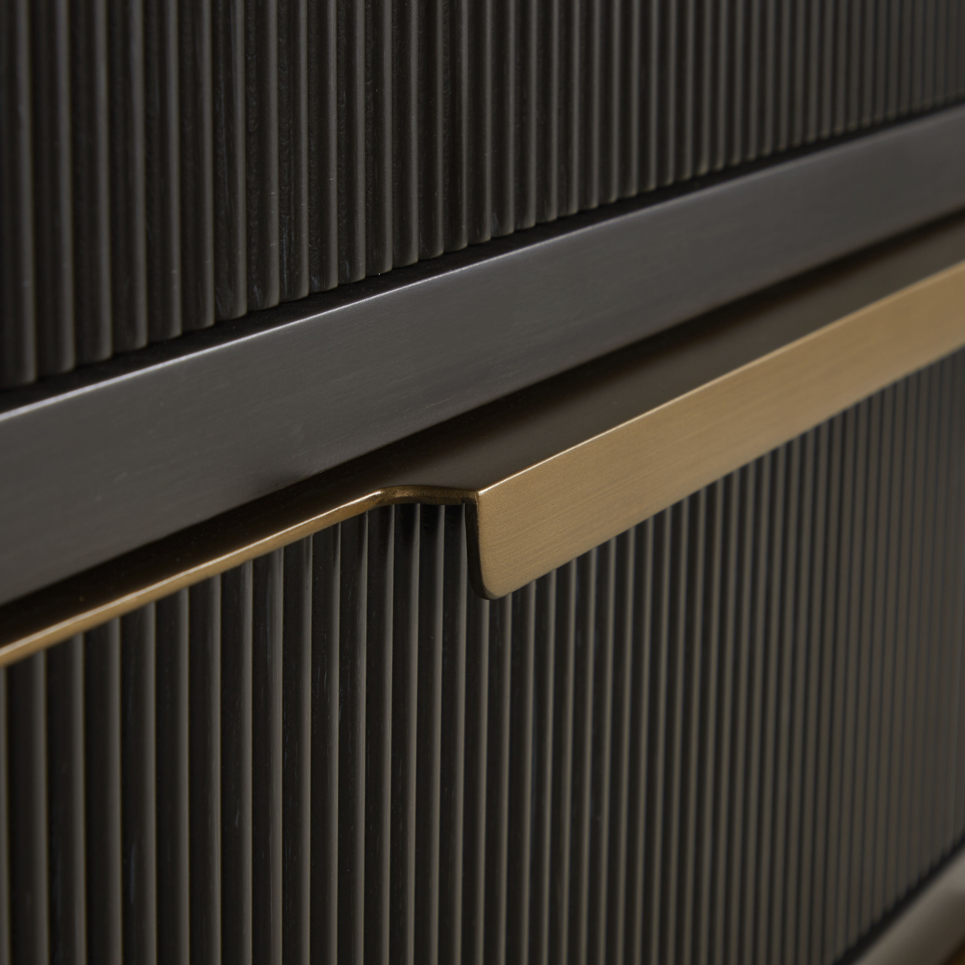 Riggs Sesame Black and Stained Brass Chest