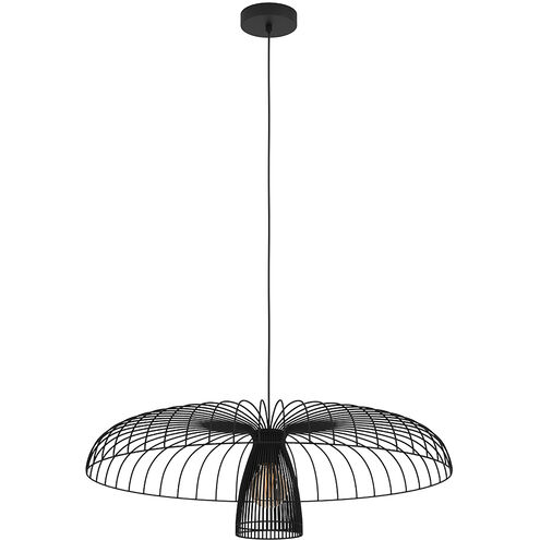 Champerico 1 Light 30.43 inch Black Chandelier Ceiling Light