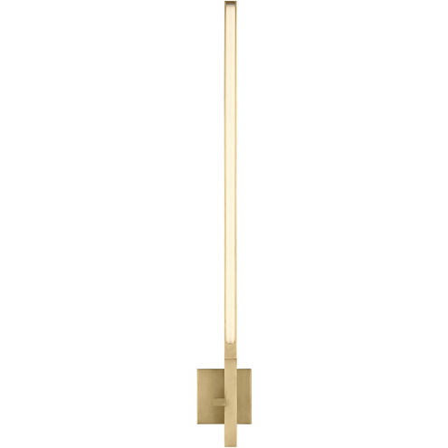 Sean Lavin Cityscape Right Sconce Wall Light in Hand Rubbed Antique Brass, X-Large
