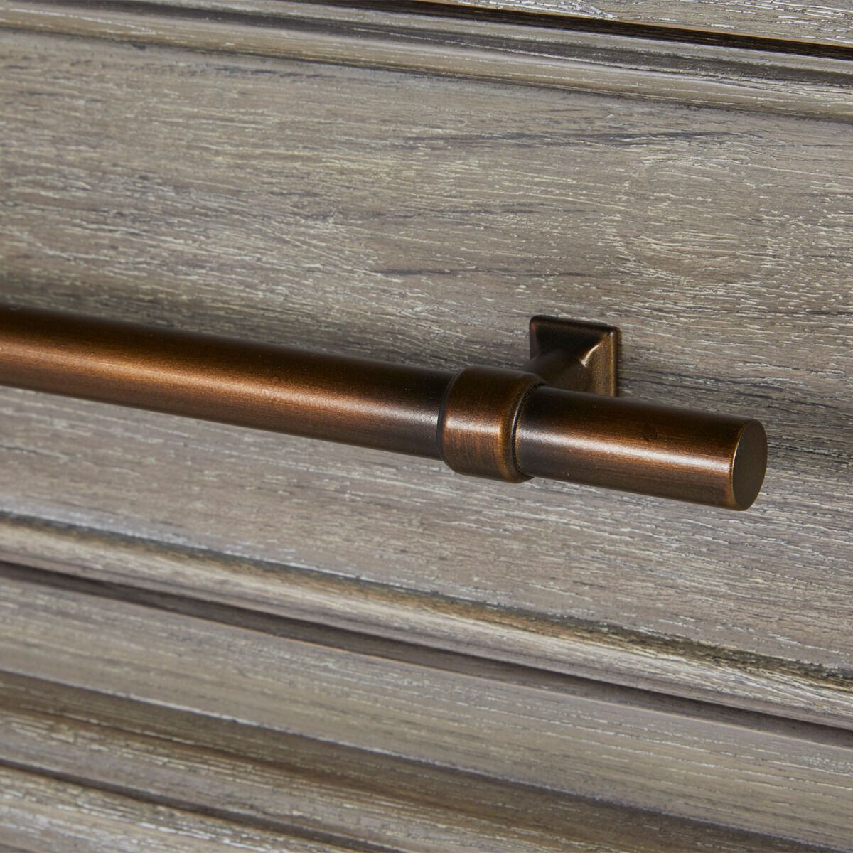 Isaac Brushed Grey / Antique Bronze / Sesame Grey Cabinet