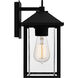 Fletcher 1 Light 11 inch Earth Black Outdoor Wall Lantern