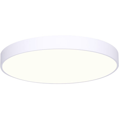 Madison 14 inch White Flush Mount Ceiling Light